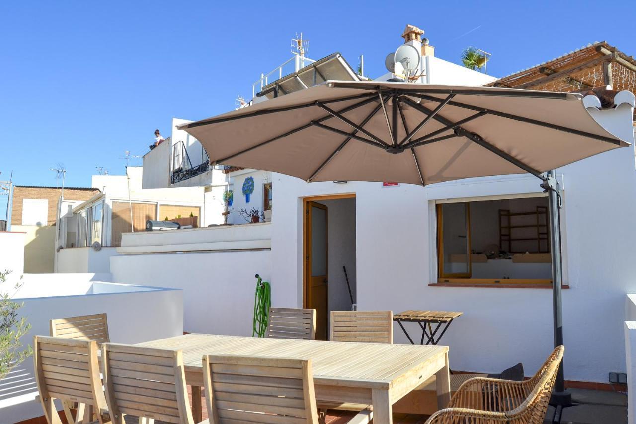 Casa Tipica Y Terraza, Maison Andalouse, Typical House With Rooftop Almuñécar Exteriör bild