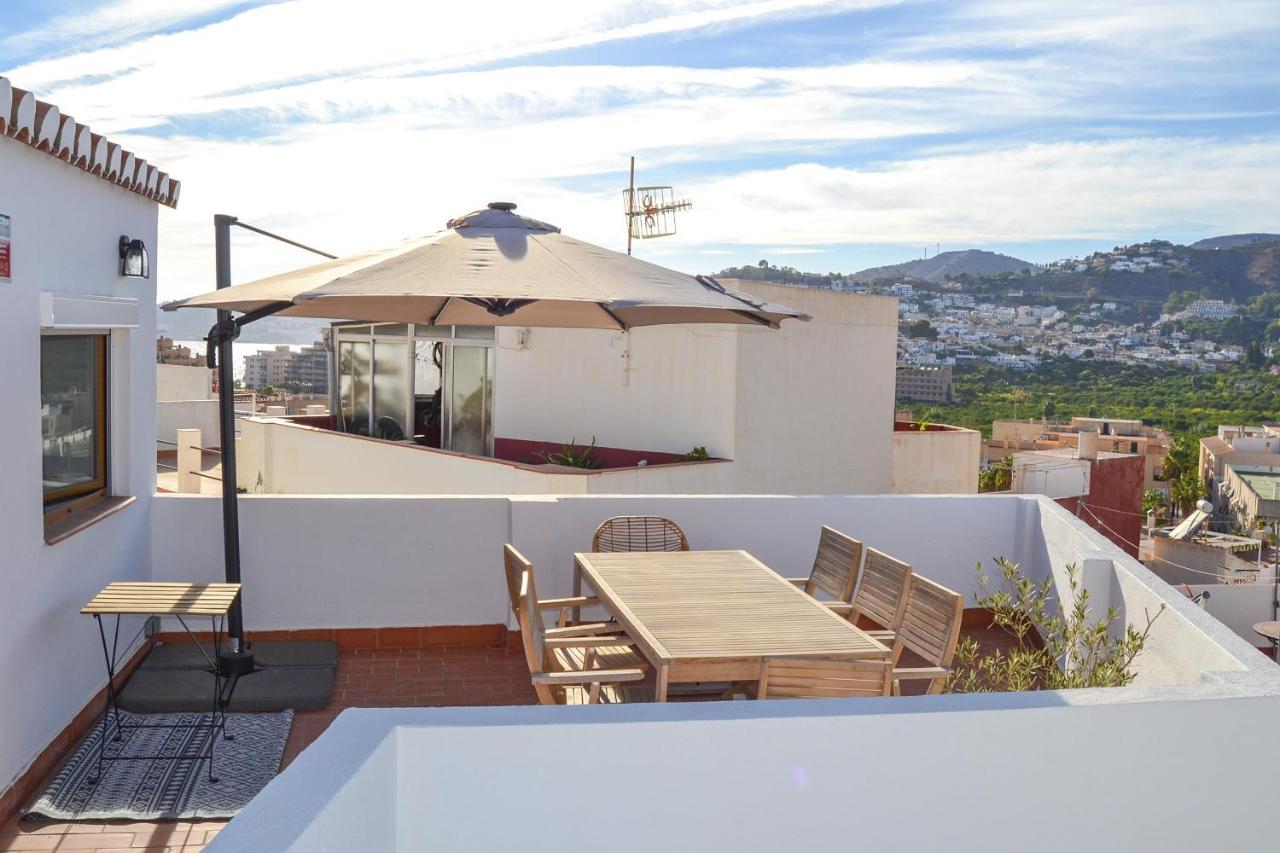 Casa Tipica Y Terraza, Maison Andalouse, Typical House With Rooftop Almuñécar Exteriör bild